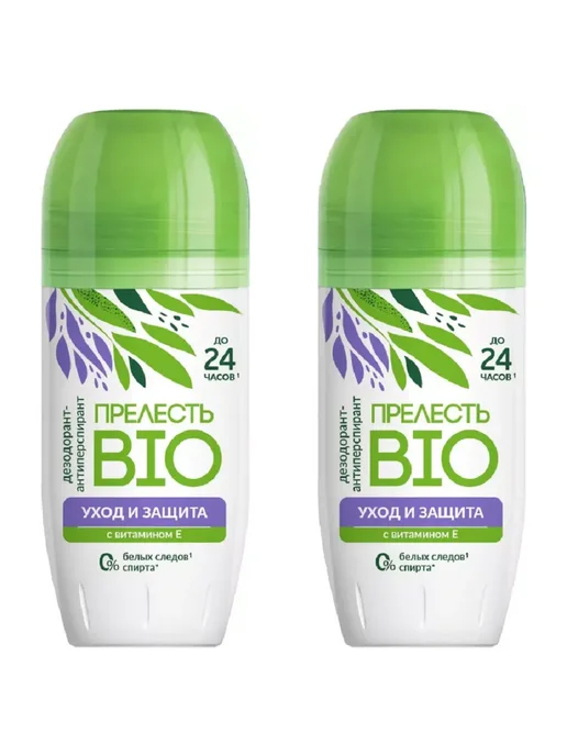 Бархат Прелесть BIO Дезодорант женский Уход и защита, 100 мл
