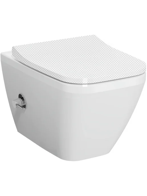 VitrA Унитаз подвесной Integra Square 545х365х400 функция, 545x365x400, фото 7