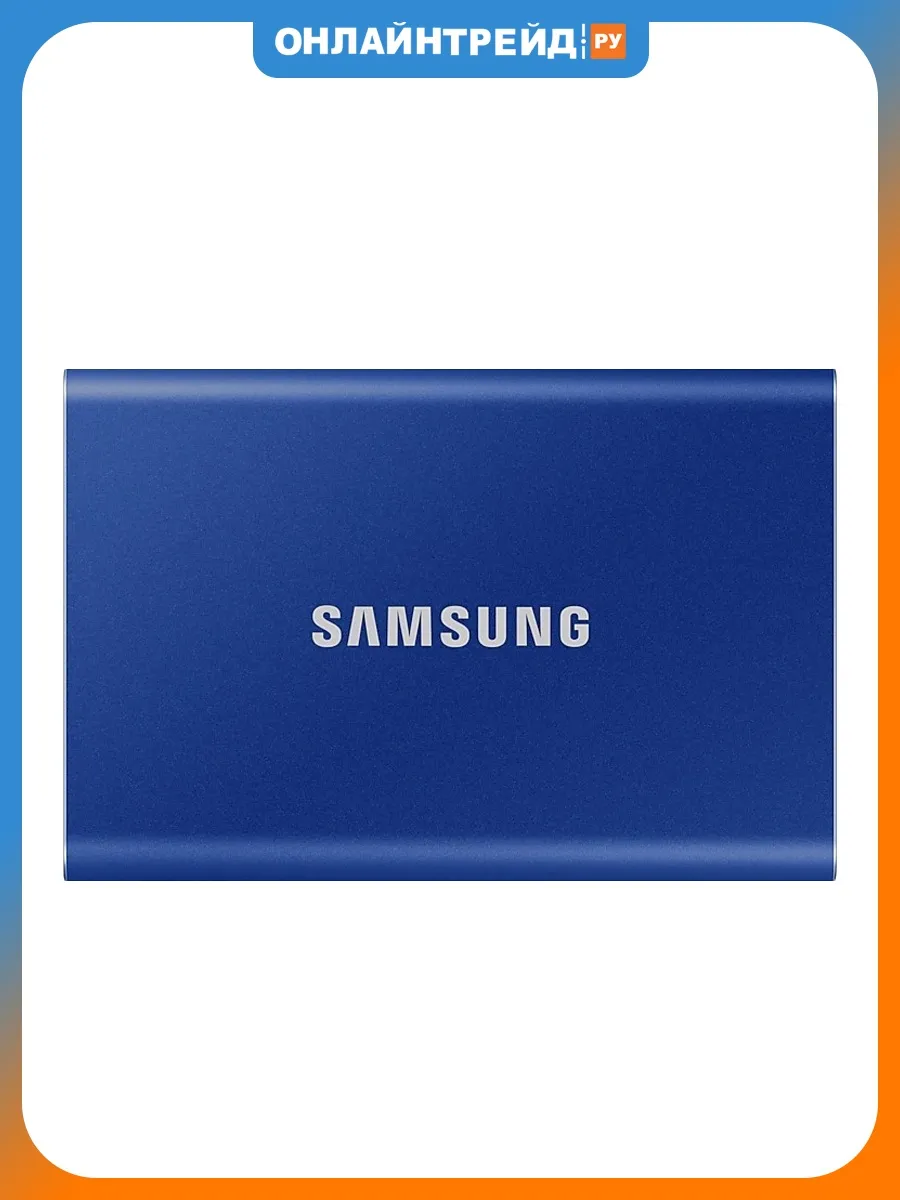 Samsung Внешний SSD диск 1.8" T7 1.0 Tb USB 3.2 Blue