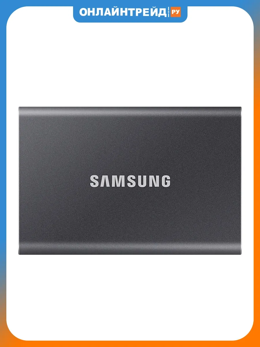 Внешний SSD диск 1.8" T7 1.0 Tb USB 3.2 Type-C Titanium Samsung 608737003 купить в интернет‑магазине Wildberries