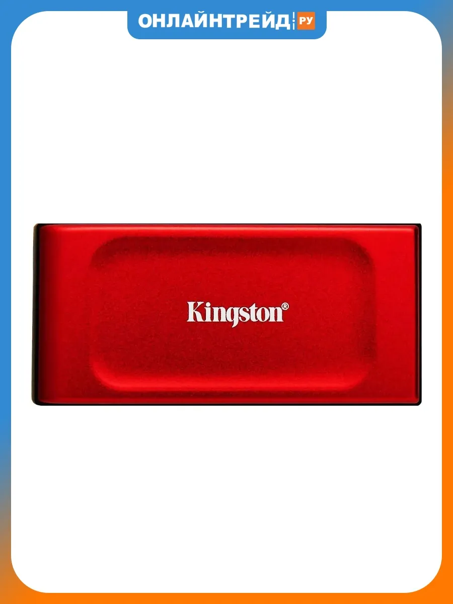 Kingston Внешний SSD диск XS1000 USB-C 1.8" 1TB красный