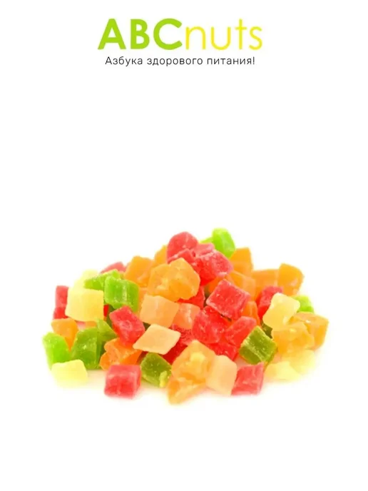 ABCNUTS Цукаты ананас кубики 2 кг, 1 кг, фото 3