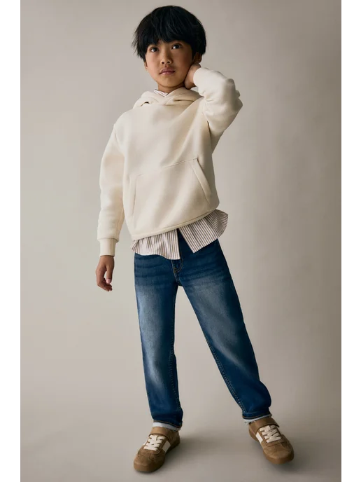 H&M Брюки джинсовые, синий