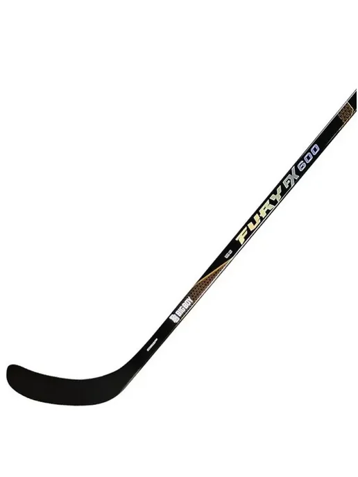 BIG BOY Хоккейная клюшка Fury FX 600 Grip SR. Левый. F92, Flex 85, черный, фото 2