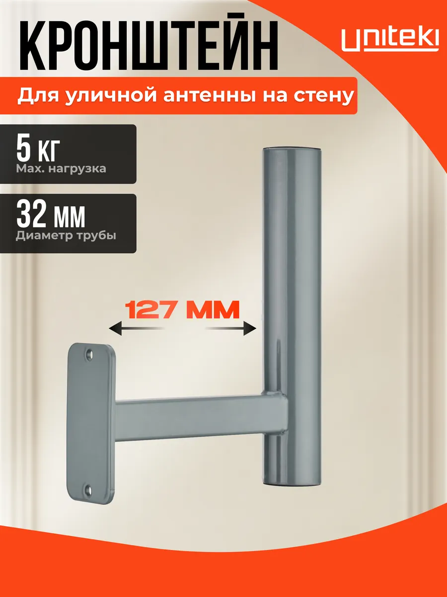 3095 Кронштейн для уличной антенны на стену AM1ANTENN