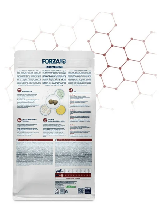 Сухой корм Forza10 Патологиями Кожи для собак, мелкие, 1,5 кг, фото 2