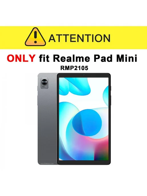MyPads Милый мультяшный Чехол для планшета Realme Pad Mini (RMP2, белый, фото 2