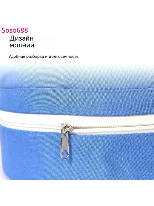 2 шт противопролежневые подушки для рук и ног синие, 2 шт, фото 5