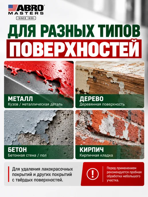 ABRO MASTERS Удалитель старой краски аэрозоль, вариант, фото 5