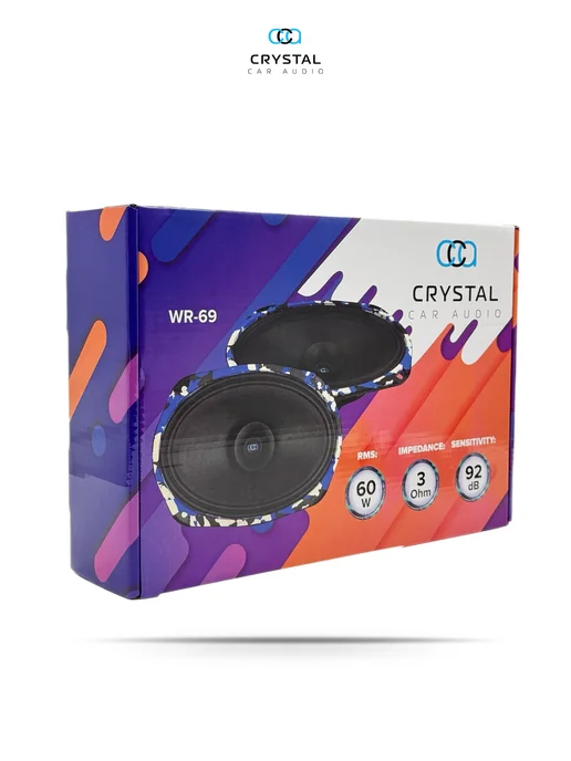 CrystalCarAudio Динамики WR-69, черный, фото 8