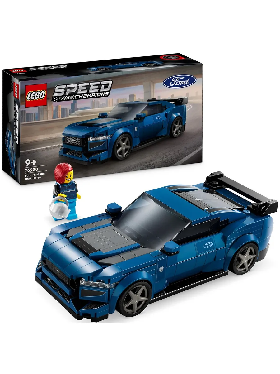 Конструктор Speed Champions Ford Mustang Dark Horse 76920