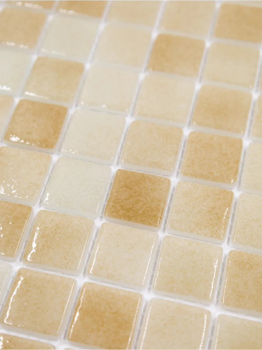 Плитка мозаика стеклянная Песок 31х31см 5 сеток gallery 6