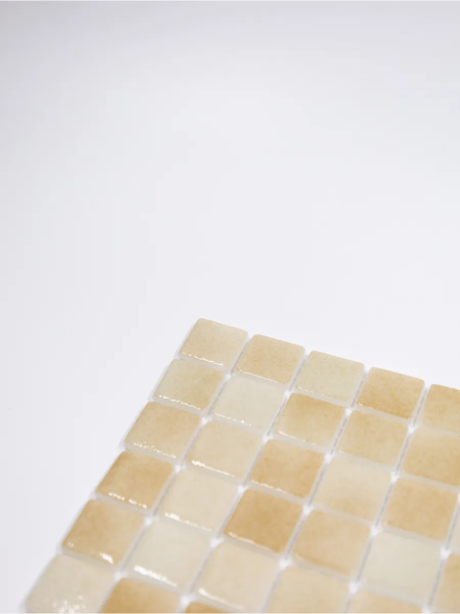 Плитка мозаика стеклянная Песок 31х31см 5 сеток gallery 8