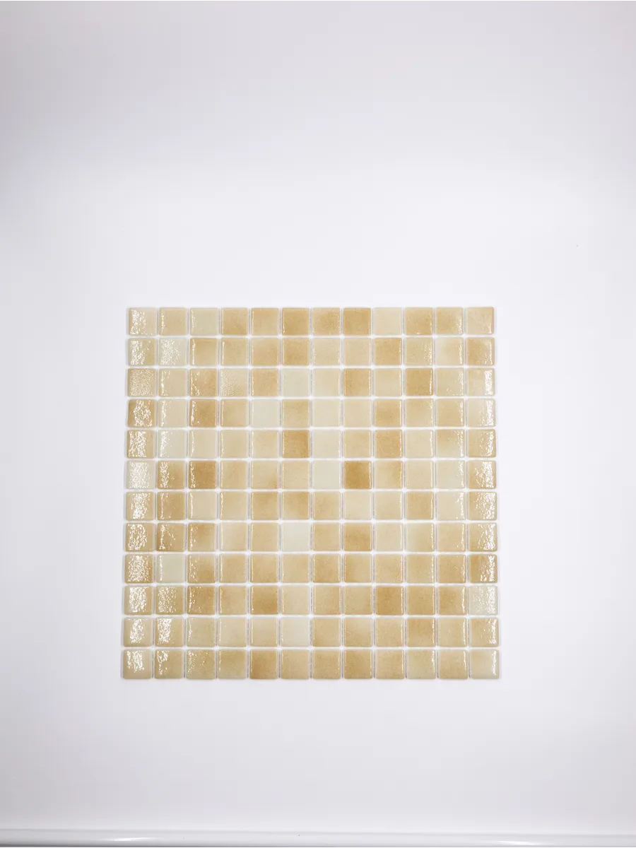 Плитка мозаика стеклянная Песок 31х31см 5 сеток gallery 9