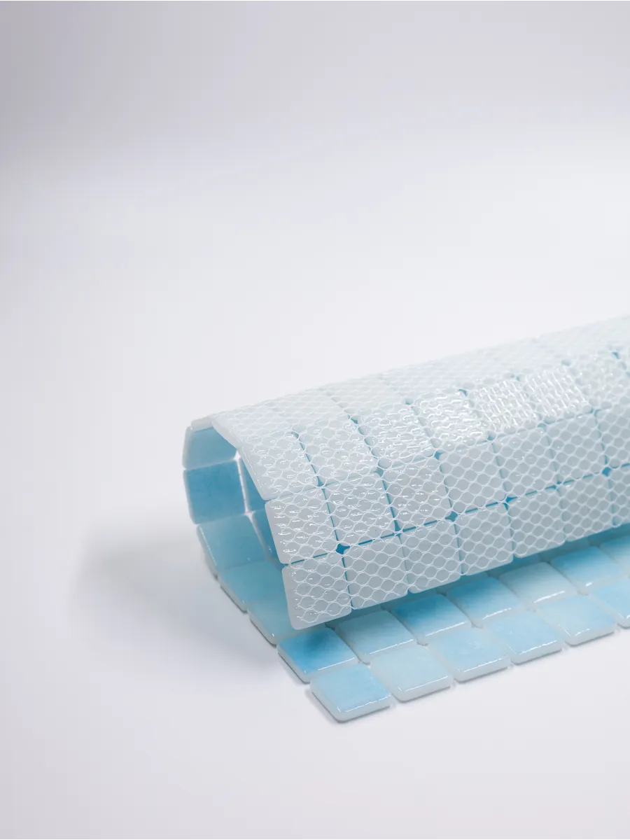 Плитка мозаика стеклянная Зимнее небо 31х31см 5 сеток gallery 10