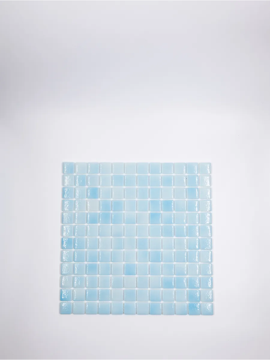 Плитка мозаика стеклянная Зимнее небо 31х31см 5 сеток gallery 11