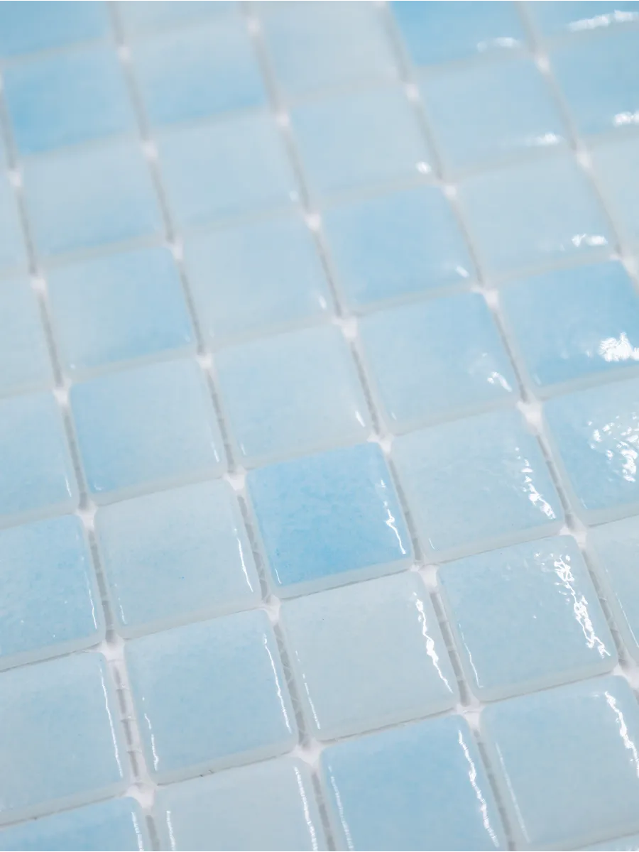 Плитка мозаика стеклянная Зимнее небо 31х31см 5 сеток gallery 6