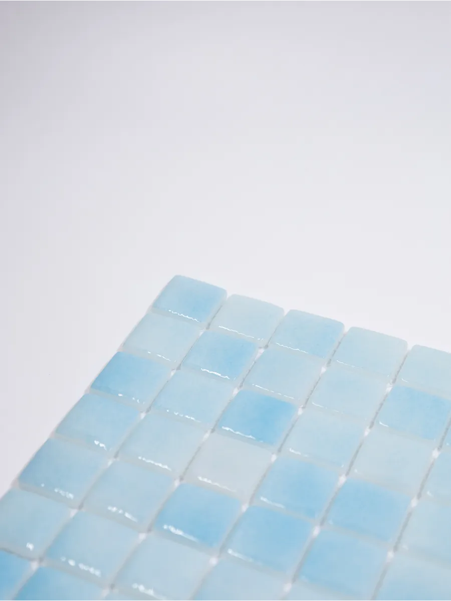 Плитка мозаика стеклянная Зимнее небо 31х31см 5 сеток gallery 7