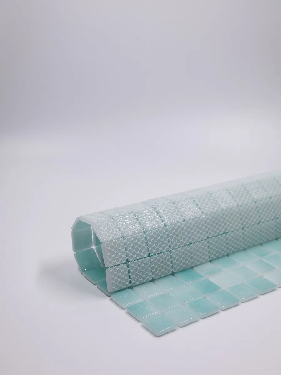 Плитка мозаика стеклянная Евпатория 31х31см 5 сеток gallery 11