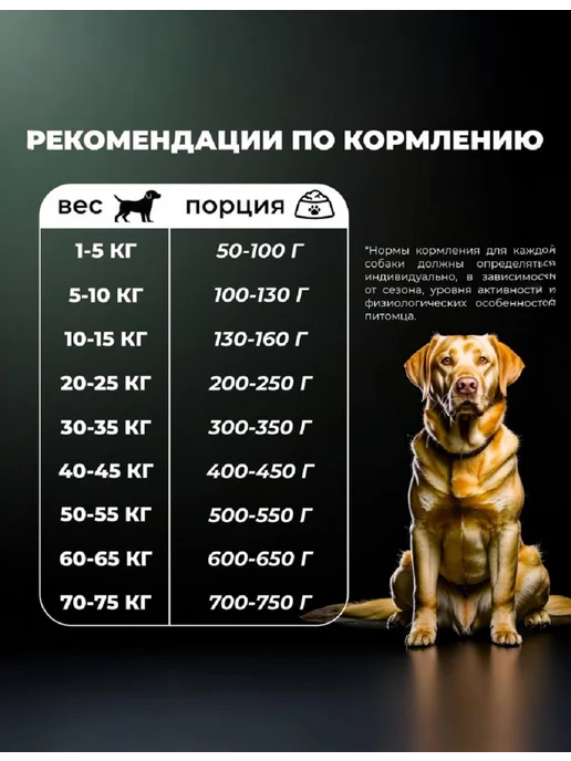 Сухой корм acari ciar Hypo Bombyx для собак, 1 кг, фото 3