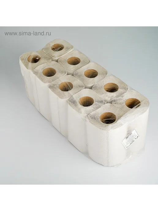 BiziB Полотенца бумажные, с перфорацией, 1 слой, 20 м, 20 м, фото 2