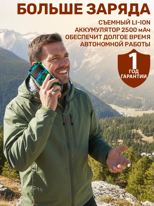 GT Телефон кнопочный без камеры 32Мб, зеленый, фото 2