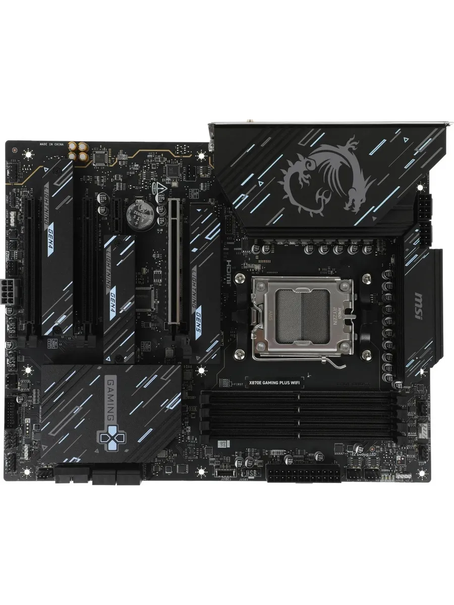 Материнская плата AMD ATX X870E GAMING PLUS WIFI MSI 611431070 купить в интернет‑магазине Wildberries