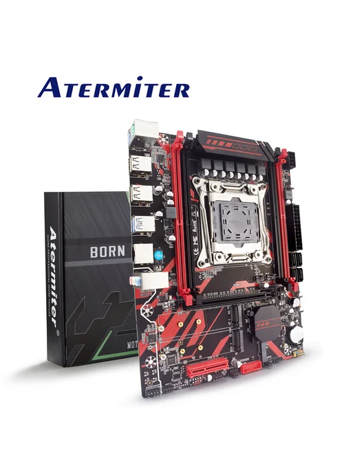 Atermiter материнская плата с процессором xeon E5 2697V4 32gb 2690v4, 32 ГБ, фото 2