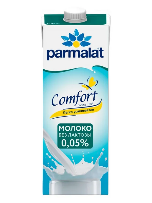 Parmalat Молоко безлактозное ультрапастеризованное 0.05%, 1л, 1 л