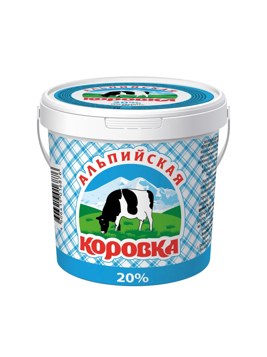 Продукт сметанный 20%, 900г