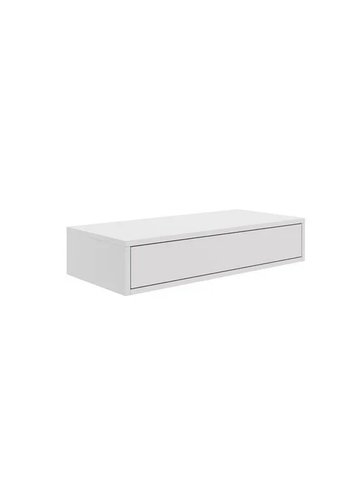 Туалетный столик белый, push-to-open, 60х34х15 см, 75x34x15 см, фото 2