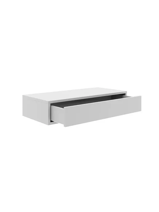 Туалетный столик белый, push-to-open, 60х34х15 см, 75x34x15 см, фото 3