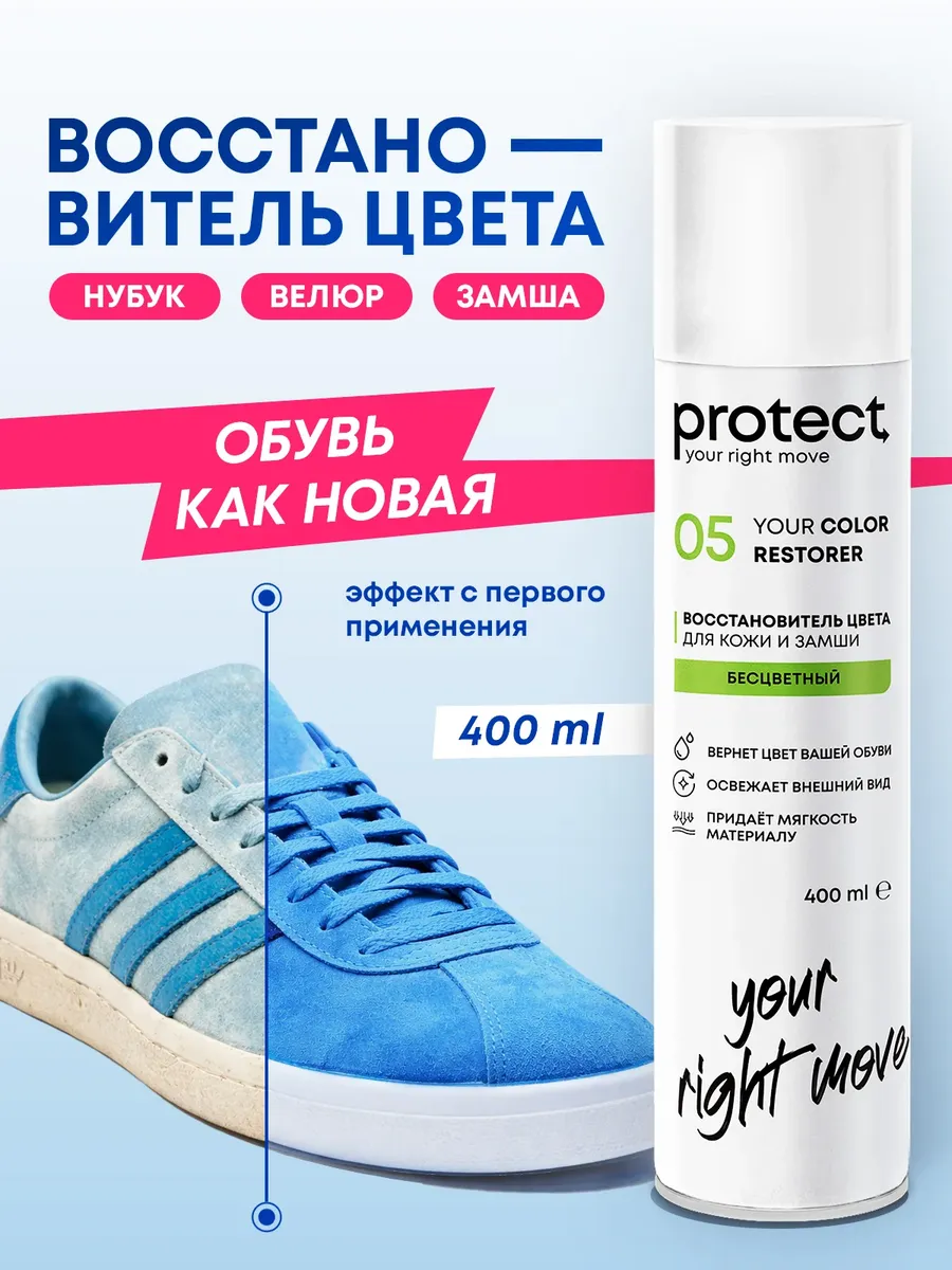 Кондиционер восстановитель цвета для замши, велюра, нубука
