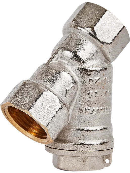 Фильтр грубой очистки ROMMER 1 2" 500 мкр, серый