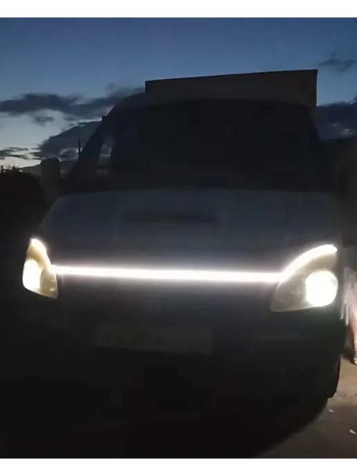 AVAG Светодиодная LED лента для капота KIA Sportage III, вариант, фото 8