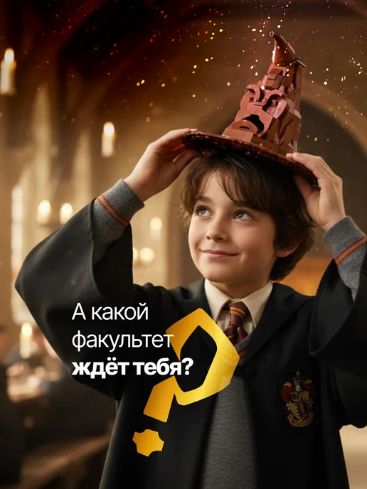 LEGO Конструктор Гарри Поттер Распределяющая шляпа Хогвартс, красный, фото 4