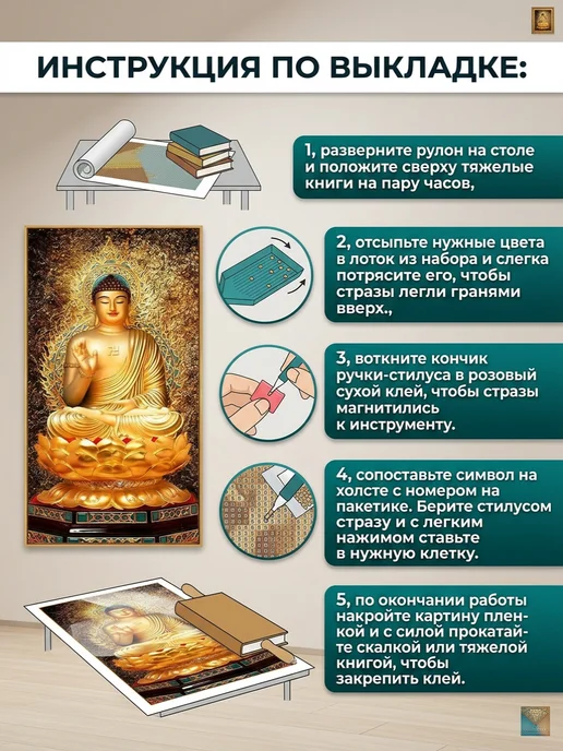 Барубу Алмазная мозаика Немецкая овчарка 40х50 см, 40x50 см, фото 3