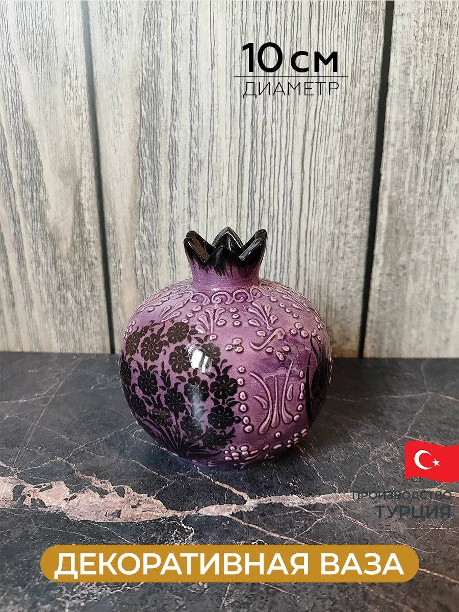 Dekoratif Minyatür Nar Vazosu, Türkiye